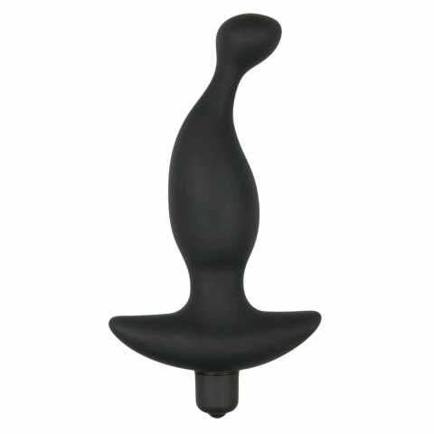 EasyToys Wibrujący Masażer Prostaty Silikonowy Czarny Ergonomiczny