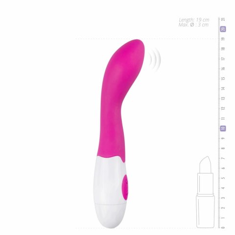 EasyToys Yasmin model wibrujący rożowy ergonomiczny 10 trybow EasyToys Yasmin model wibrujący rożowy ergonomiczny 10 trybow