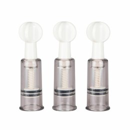 EasyToys Zestaw 3 Przyssawek z Systemem Regulacji Podciśnienia