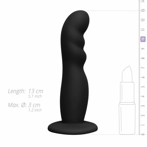 EasyToys Zestaw Pasow z Modelem Anatomicznym Silikonowym 110 cm Czarny EasyToys Zestaw Pasow z Modelem Anatomicznym Silikonowym 110 cm Czarny