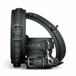 EasyToys Zestaw mankietow na uda i nadgarstki, regulowane, czarne