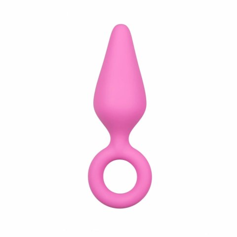 EasyToys Zestaw silikonowych korkow z uchwytem, 3 rozmiary, rożowy EasyToys Zestaw silikonowych korkow z uchwytem, 3 rozmiary, rożowy