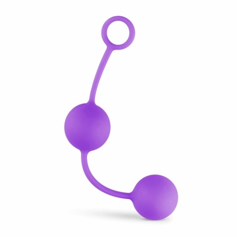 EasyToys kulki treningowe z obciążeniem, fioletowe, silikonowe EasyToys kulki treningowe z obciążeniem, fioletowe, silikonowe