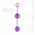 EasyToys kulki treningowe z obciążeniem, fioletowe, silikonowe