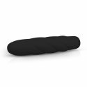 EasyToys masażer silikonowy czarny, anatomiczny kształt, 20 cm