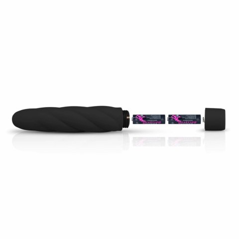 EasyToys masażer silikonowy czarny, anatomiczny kształt, 20 cm EasyToys masażer silikonowy czarny, anatomiczny kształt, 20 cm