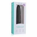 EasyToys masażer silikonowy czarny, anatomiczny kształt, 20 cm