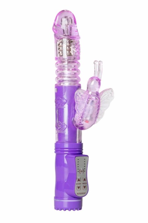 Easytoys Purple Butterfly - Model z 12 trybami pracy, wodoodporny Easytoys Purple Butterfly - Model z 12 trybami pracy, wodoodporny