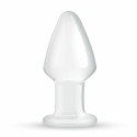 Glas No. 25 - Szklany korek anatomiczny, średni rozmiar, 4,6 cm