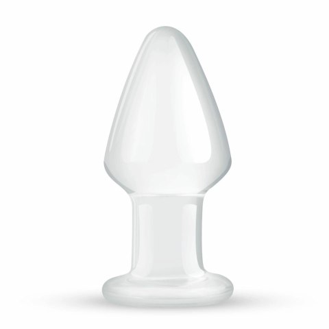 Glas No. 25 - Szklany korek anatomiczny, średni rozmiar, 4,6 cm