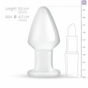 Glas No. 25 - Szklany korek anatomiczny, średni rozmiar, 4,6 cm