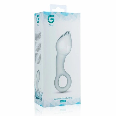 Glas Prostate Plug No. 13 - Szklany model z ergonomicznym uchwytem Glas Prostate Plug No. 13 - Szklany model z ergonomicznym uchwytem