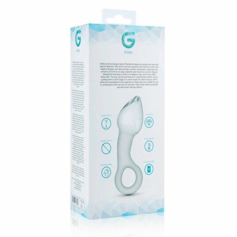 Glas Prostate Plug No. 13 - Szklany model z ergonomicznym uchwytem Glas Prostate Plug No. 13 - Szklany model z ergonomicznym uchwytem