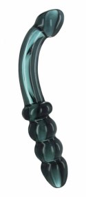 Hamsa Smoky Jade - Szklany model anatomiczny dwustronny G-Spot/Prostata