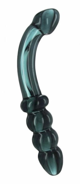 Hamsa Smoky Jade - Szklany model anatomiczny dwustronny G-Spot/Prostata