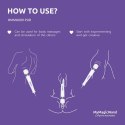 MyMagicWand Purple - wielofunkcyjny masażer o dużej mocy, 6 trybow