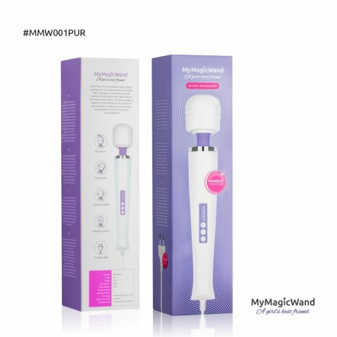 MyMagicWand Purple - wielofunkcyjny masażer o dużej mocy, 6 trybow MyMagicWand Purple - wielofunkcyjny masażer o dużej mocy, 6 trybow