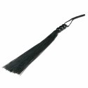 Ouch! Czarna silikonowa biczownica z ergonomicznym uchwytem 45 cm