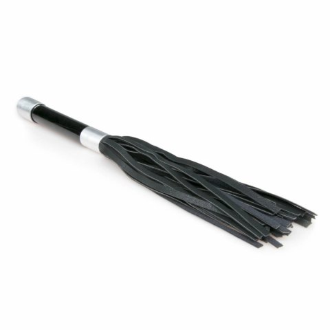 Ouch! Flogger z metalowym uchwytem - elegancki bat do gry scenicznej Ouch! Flogger z metalowym uchwytem - elegancki bat do gry scenicznej