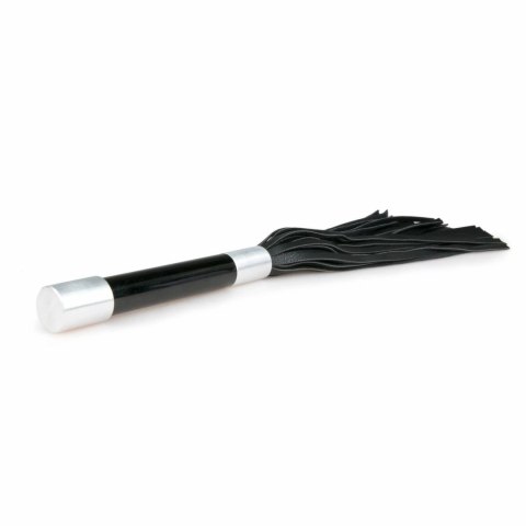 Ouch! Flogger z metalowym uchwytem - elegancki bat do gry scenicznej Ouch! Flogger z metalowym uchwytem - elegancki bat do gry scenicznej