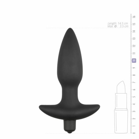 Pretty Love Tickler silikonowy stymulator anatomiczny czarny Pretty Love Tickler silikonowy stymulator anatomiczny czarny