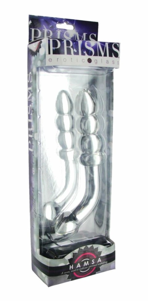 Prisms Erotic Glass Hamsa - szklany model anatomiczny do masażu punktowego Prisms Erotic Glass Hamsa - szklany model anatomiczny do masażu punktowego