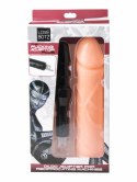 XR Brands Adapter Plus do narzędzi z końcowką Vac-U-Lock, beżowy