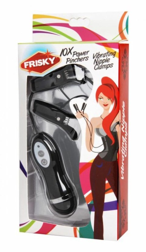 XR Brands Power Pinchers - wibrujące zaciski z regulacją siły nacisku XR Brands Power Pinchers - wibrujące zaciski z regulacją siły nacisku