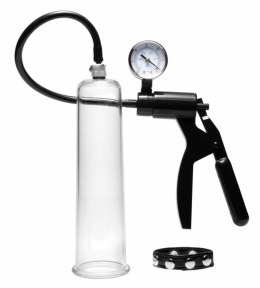 XR Brands The Premium Pumping Kit Large - zestaw powiększający z manometrem