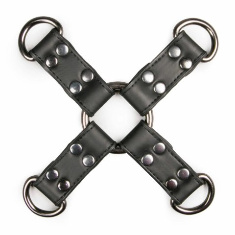 SINNER GEAR Skorzany System Wiązań Black Leather Hogtie Black SINNER GEAR Skorzany System Wiązań Black Leather Hogtie Black