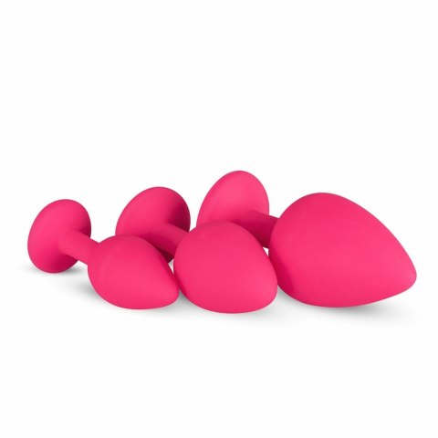 Satisfyer Zestaw Anatomicznych Korkow Silikonowych z Kryształem Rożowy 3 szt. Satisfyer Zestaw Anatomicznych Korkow Silikonowych z Kryształem Rożowy 3 szt.