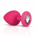 Satisfyer Zestaw Anatomicznych Korkow Silikonowych z Kryształem Rożowy 3 szt.