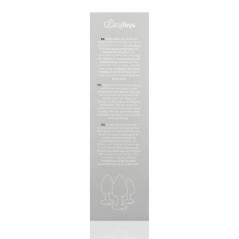 Satisfyer Zestaw Anatomicznych Korkow Silikonowych z Kryształem Rożowy 3 szt. Satisfyer Zestaw Anatomicznych Korkow Silikonowych z Kryształem Rożowy 3 szt.