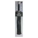 Sinner Gear Długi Flogger ze Stalową Rękojeścią 70 cm Czarny