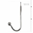 Sinner Gear Metalowy Anatomiczny Hak z Kulką i Pierścieniem 1 Ball