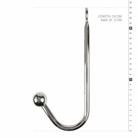 Sinner Gear Metalowy Anatomiczny Hak z Kulką i Pierścieniem 1 Ball Sinner Gear Metalowy Anatomiczny Hak z Kulką i Pierścieniem 1 Ball