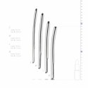 Sinner Gear Zestaw Stalowych Prętow Jednostronnych 4 szt. (9-12 mm)
