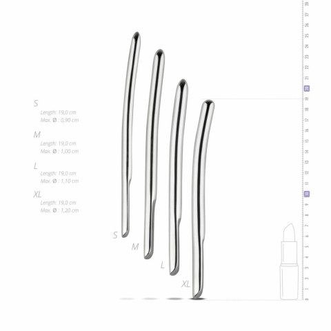 Sinner Gear Zestaw Stalowych Prętow Jednostronnych 4 szt. (9-12 mm) Sinner Gear Zestaw Stalowych Prętow Jednostronnych 4 szt. (9-12 mm)