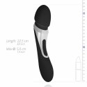 Sway Vibes Wand - Model dwusilnikowy, czarny, wodoodporny