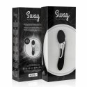 Sway Vibes Wand - Model dwusilnikowy, czarny, wodoodporny