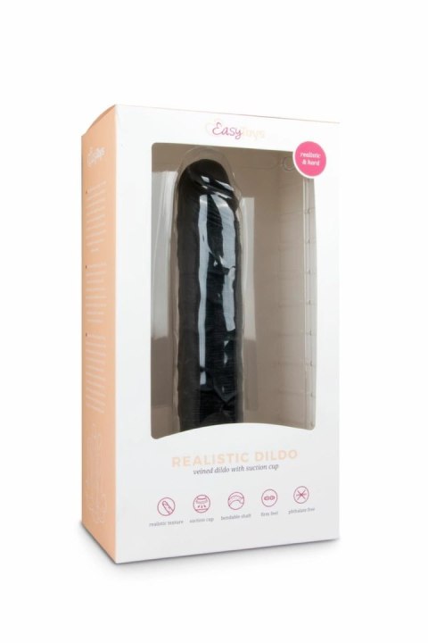 TOYJOY model Black 28,5 cm - anatomiczna forma, czarny kolor TOYJOY model Black 28,5 cm - anatomiczna forma, czarny kolor