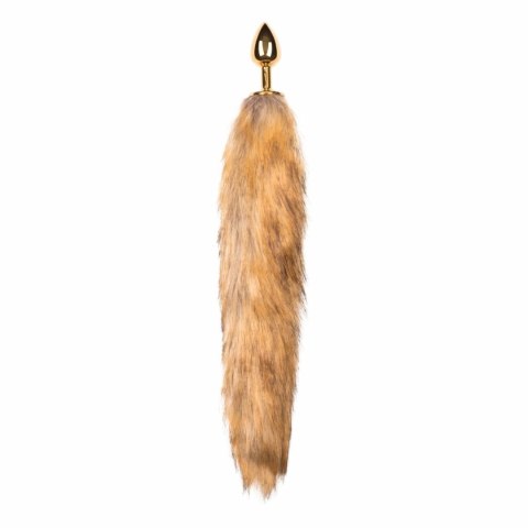 ToyJoy Aluminium Plug z Ogonem Lisim Srebrny 36 cm ToyJoy Aluminium Plug z Ogonem Lisim Srebrny 36 cm