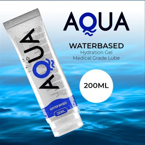 AQUA Quality Lubrykant na bazie wody 200ml - bezbarwny, neutralny AQUA Quality Lubrykant na bazie wody 200ml - bezbarwny, neutralny