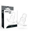 Addicted Toys Tunel Intymny Średni 9,5 cm Przezroczysty TPE Bezftalanowy