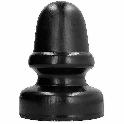 All Black Wtyczka Anatomiczna 23 cm - PVC, Hipoalergiczna, Czarna All Black Wtyczka Anatomiczna 23 cm - PVC, Hipoalergiczna, Czarna
