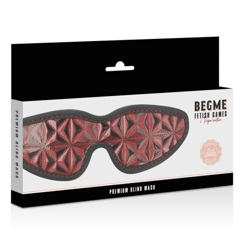 BEGME Maska Premium Red Edition z neoprenową podszewką, regulowana BEGME Maska Premium Red Edition z neoprenową podszewką, regulowana