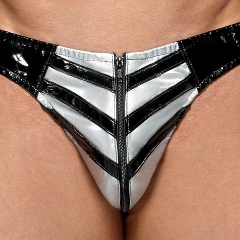 Black Level Slipy Męskie Winylowe Błyszczące Czarne 2XL Black Level Slipy Męskie Winylowe Błyszczące Czarne 2XL