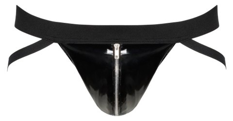 Black Level Winylowe Slipy Elastyczne Czarne 2XL z Odkrytym Tyłem Black Level Winylowe Slipy Elastyczne Czarne 2XL z Odkrytym Tyłem