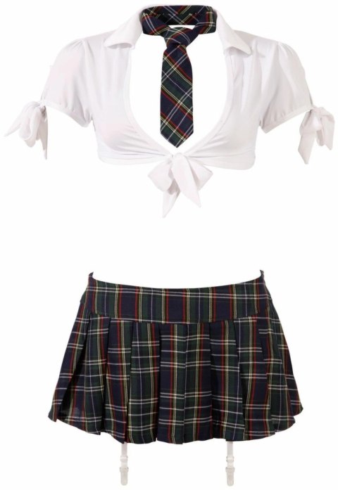 Cottelli Collection Schoolgirl Set kostium szkolny, rozmiar uniwersalny Cottelli Collection Schoolgirl Set kostium szkolny, rozmiar uniwersalny
