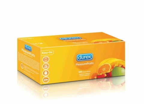 Durex Pleasurefruits mix smakow prezerwatywy 144 sztuki Durex Pleasurefruits mix smakow prezerwatywy 144 sztuki